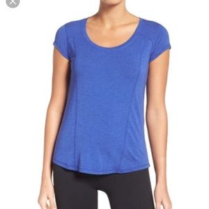 Zella coral fitted work out T Shirt